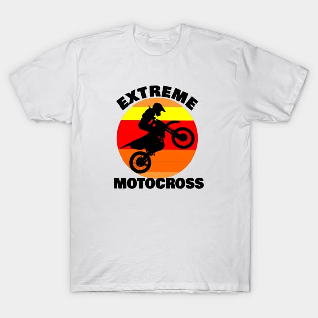 Extreme motocross T-Shirt by Carolina Cabreira